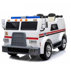 Auto Elettrica per Bambini a Forma di Ambulanza 2019, Macchina Telecomandata con Batteria 12V - Product Image 1