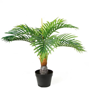 <span class=keywords><strong>Verde</strong></span> Artificial planta plástico bonsai decora de <span class=keywords><strong>Palma</strong></span> Areca de <span class=keywords><strong>la</strong></span> Oficina para el hogar - Product Image 1