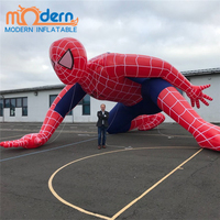Ballon gonflable géant Spiderman de haute qualité pour l'extérieur, thème de dessin animé, 7,8x9x5m, tissu Oxford 210D, pour la publicité en extérieur et dans les centres commerciaux