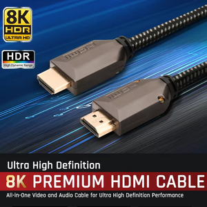 Câble de version <span class=keywords><strong>HDMI</strong></span> <span class=keywords><strong>2</strong></span>.1 de haute qualité 48gbps 1m 1.<span class=keywords><strong>5m</strong></span> 2m 3m <span class=keywords><strong>5m</strong></span> câble certifié <span class=keywords><strong>HDMI</strong></span> <span class=keywords><strong>2</strong></span>.1 plaqué or 8k - Product Image 2