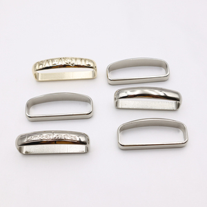 40mm D Shape Nickel Plated Metal <strong>Belt</strong> Loop Strong and Stylish Professional &amp; Luxury <strong>Belt</strong> Keeper <strong>Accessory</strong> - Product Image 1