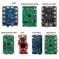 Placa de Circuito Impreso (PCB) Personalizada para Inversor, Onda Sinusoidal Pura, Frecuencia de Potencia, MPPT, Panel Solar Híbrido, Placa de Circuito de Carga, Sin Stock Disponible