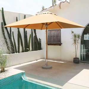 Muebles de exterior tela impermeable plegable piscina Resort Banana playa jardín sol Patio sombrilla - Product Image 2