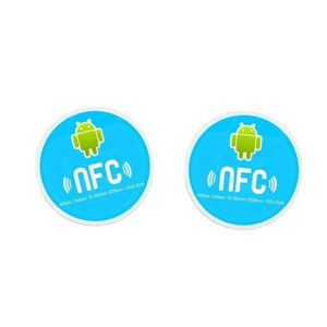 사용자 정의 크기 럭셔리 Tag215 NFC 태그 NFC 라벨 카드 칩 13.56 MHz NFC 태그 - Product Image 1