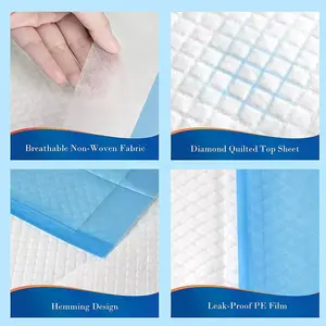 Volwassen Personal Care Bed Pads Waterdichte Incontinentie Onder Pad Wegwerp