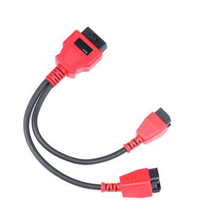 OBD2 Scanner voiture plat + mince mâle à femelle Chrysler 12 + 8 broches câble de connexion de Diagnostic pour <span class=keywords><strong>Interface</strong></span> de connecteur d'outil de Diagnostic - Product Image 1