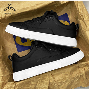 Nuove <span class=keywords><strong>Scarpe</strong></span> <span class=keywords><strong>da</strong></span> <span class=keywords><strong>Tennis</strong></span> <span class=keywords><strong>in</strong></span> <span class=keywords><strong>Pelle</strong></span> PU <span class=keywords><strong>da</strong></span> Uomo, Modello Basso con Lacci, <span class=keywords><strong>Scarpe</strong></span> Casual Leggere e Comode, Sneakers Sportive alla Moda - Product Image 4