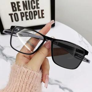 <span class=keywords><strong>2025</strong></span> TR新スタイルビンテージミラーシリコンスポーツ超軽量男性女性アンチブルーライト眼鏡フォトクロミックメガネ - Product Image 5