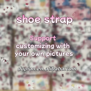 Accessori per Scarpe all'Ingrosso, Decorazioni Personalizzabili per Zoccoli per Bambini, Stampa Designer su Cinturini in Tessuto - Product Image 2