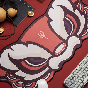 Tapis <span class=keywords><strong>de</strong></span> <span class=keywords><strong>bureau</strong></span> personnalisé <span class=keywords><strong>de</strong></span> haute qualité avec tête <span class=keywords><strong>de</strong></span> lion, tapis <span class=keywords><strong>de</strong></span> souris pour jeux, design <span class=keywords><strong>original</strong></span>, résistant aux rayures, résistant à l'eau, protection contre les radiations, <span class=keywords><strong>pas</strong></span> <span class=keywords><strong>cher</strong></span> - Product Image 1