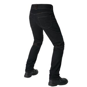 Pantaloni <span class=keywords><strong>da</strong></span> <span class=keywords><strong>Moto</strong></span> <span class=keywords><strong>da</strong></span> Corsa per Uomo, Taglio Dritto con Protezioni per le Ginocchia, Protezione Anti-Caduta, per Tutte le Stagioni, Stile Harley - Product Image 5