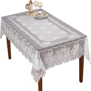 Tovaglia Romantica in Pizzo <span class=keywords><strong>per</strong></span> Soggiorno, Feste all'Aperto, Banchetti, Decorazione <span class=keywords><strong>Tavola</strong></span>, Prodotto di Marca - Product Image 1