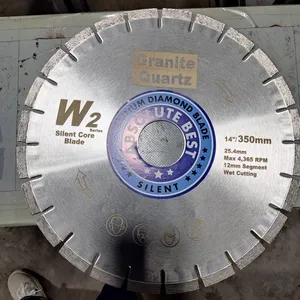 Cutting Saw Blade Silent Granite Tools Diamond Saw Blade Bridge18" Granite Cutting Blades Size Granite 350mm Welded Diamond Disc 14'' Saw Blade