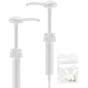 Dispenser di liquido per bucato vuoto contenitore di vetro per detersivo per sapone grande (64 once) flacone per pompa riutilizzabile trasparente per detersivo - Product Image 4