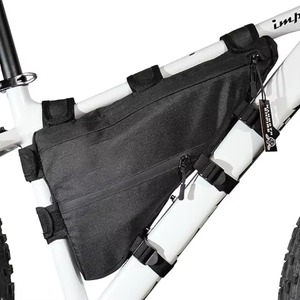 Free Sample <b>Bicycle</b> Triangle Bag Cycling Pannier Packing Bike Frame Front Tube Bag Mountain Riding Frame Holder <b>Accessories</b> - Product Image 1