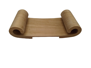 Customized Creative Crafts Eco-Friendly Solid Ash Wood Scroll Handicrafts Modern Carved Tabletop Decor Creative Holiday Gifts