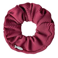 Ivyu Lot de 4 chouchous à poches pour femmes avec compartiment zippé dissimulé et en polyester - Lobab-015