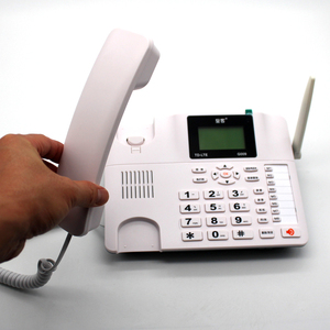 4G LTE GSM bureau <span class=keywords><strong>fixe</strong></span> sans fil téléphone wifi téléphone avec double carte sim et port casque - Product Image 6
