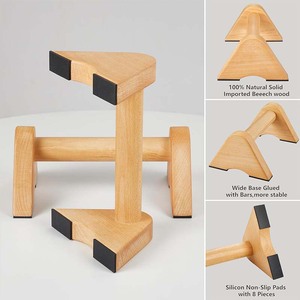 ไม้ดันเสาเหมาะสำหรับการออกกำลังกายบนพื้นเสาไม้ขนานแข็งแรงและทนทาน - Product Image 3