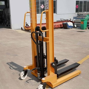 Apilador Manual Hidráulico de 1, 2 y 3 Toneladas, Herramienta de Elevación para Carga, Descarga y Manipulación en Almacenes, Operado con Pedal - Product Image 1