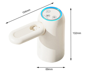 Distributeur d'eau pliable de 5 gallons rechargeable par USB, double pompe, pompe à bouteille électrique portable sans fil - Product Image 6