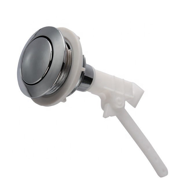 Chrome ABS Plastic Toilet Single Round