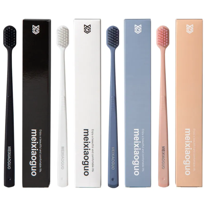 Manual toothbrush manufacturer premium adult toothbrush color bristle soft toothbrush for teeth cleaning
