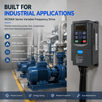 Variateur de fréquence intelligent KE300A pour systèmes de contrôle et d'automatisation de moteurs industriels monophasés/triphasés 220V-480V