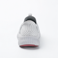 Chaussures de marche pour hommes en maille respirante à enfiler, avec col chaussette élastique, bout large et plateforme, confortables et respirantes