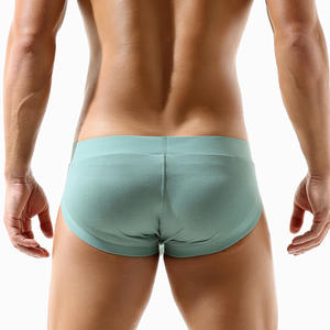Yeni tasarım erkek nefes rahat yüksek streç seksi külot büyük paketi erojen adam tayt şort iç çamaşırı erkek için - Product Image 2