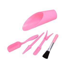 Plante en pot succulente plantation jardin outil de changement de sol <span class=keywords><strong>Mini</strong></span> ensemble de trois pièces de poignée en plastique coloré petite pelle râteau - Product Image 2