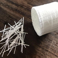 Matériau synthétique anti-fragmentation, macrofibre de polypropylène personnalisable pour diverses applications en béton