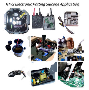Gel de silicona transparente, impermeable, sellado suave, encapsulación, Gel de silicona, compuesto para macetas líquidas a prueba de RTV-2 - Product Image 2