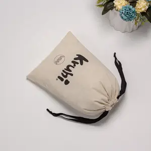 Sacchetto di polvere di cotone organico personalizzato all'ingrosso per borse, borsa di lusso gioielli con coulisse sacchetti di polvere con Logo