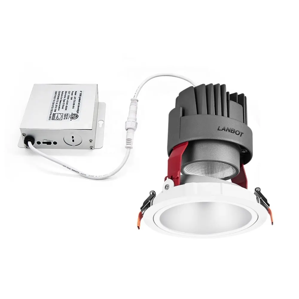 Wholesale Price ETL LED Recessed Light Junction Box Round Panel Etl Light Multiple Scenarios Ceiling Lamp