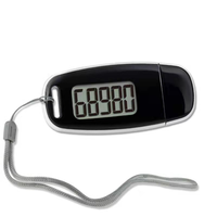 Mini podomètre 3D à LED, avec lanière de boucle arrière, écran numérique, pour la course à pied, chargeur USB, nouveauté 2020