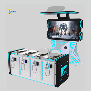 신형 9D VR 총싸움 히어로 시뮬레이션 게임기 4인용 온라인 총싸움 CE 인증 실내 게임 VR 기술 제품 - Product Image 6