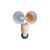 Visage humain silicone artisanal/RTV-2 halloween adulte en caoutchouc