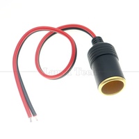 12V 24V Kupfer DC Auto-Zigarettenanzünder Buchse Stecker Stromadapter Verlängerungskabel PVC Industrielle Nutzung IP67 Zertifiziert 10A