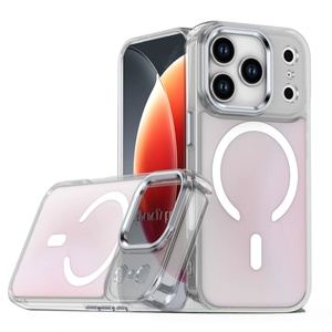 เคสโทรศัพท์กันกระแทกแบบแม่เหล็ก TPU PC ดีไซน์ไล่สีสันสดใส สำหรับ iPhone 17 Pro Max และรุ่นอื่นๆ พร้อมขาตั้งกล้อง - Product Image 3
