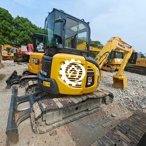 Escavatore Usato Originale Giapponese Komatsu PC55mr Mini Escavatore PC55 Idraulico Cingolato 5 Tonnellate in Vendita - Product Image 3