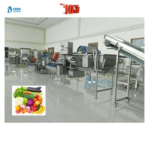 Linea completa di lavorazione della frutta frutta lavaggio della frutta peeling taglio essiccazione macchine automatiche per frutta