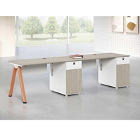 Bureau de direction modulaire en bois durable LS Brand, design moderne personnalisé pour poste de travail à domicile, table de personnel, vente chaude