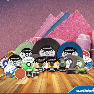 Welldon Entgraten Schleifpapier Klett kleber 40 bis Körnungen Schleif scheiben für Random Orbital Sander - Product Image 6