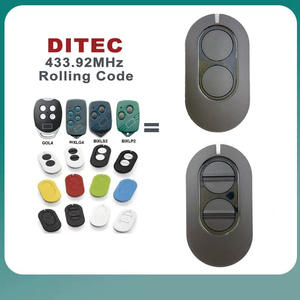 Télécommande de porte de garage automatique <span class=keywords><strong>Entrematic</strong></span> ZEN2 DITEC GOL4 BIXLP2 433,92 MHz Code roulant Émetteur ABS - Product Image 4