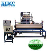 Machine à fabriquer des filets en HDPE à vis simple en plastique avec roulement et moteur pour la production de mailles d'élevage de volailles
