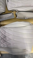 Housses de siège auto personnalisées imperméables de luxe pour Benz Vito V-class Toyota, housses de siège auto personnalisées
