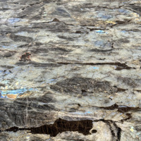 Table à thé en pierre naturelle de luxe en jade bleu poli, grande dalle, marbre de luxe léger, grand panneau pour bureau et maison