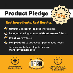 Probiotik alami Zinc & Kolostrum kunyah lembut untuk anjing menenangkan alergi musiman & mendukung kesehatan imun & usus - Product Image 4