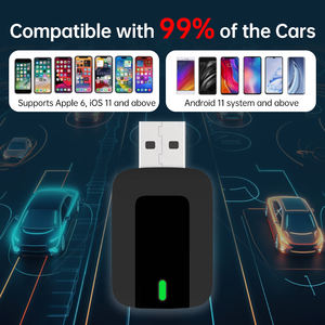 Trolink TAB0A 2-in-1 Wireless <b>CarPlay</b> & Android Auto Dongle Adapter with Call & Navigation Support for IOS WiFi6 Bluetooth 5.4 - Product Image 3